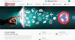 Desktop Screenshot of orkaelektronik.com